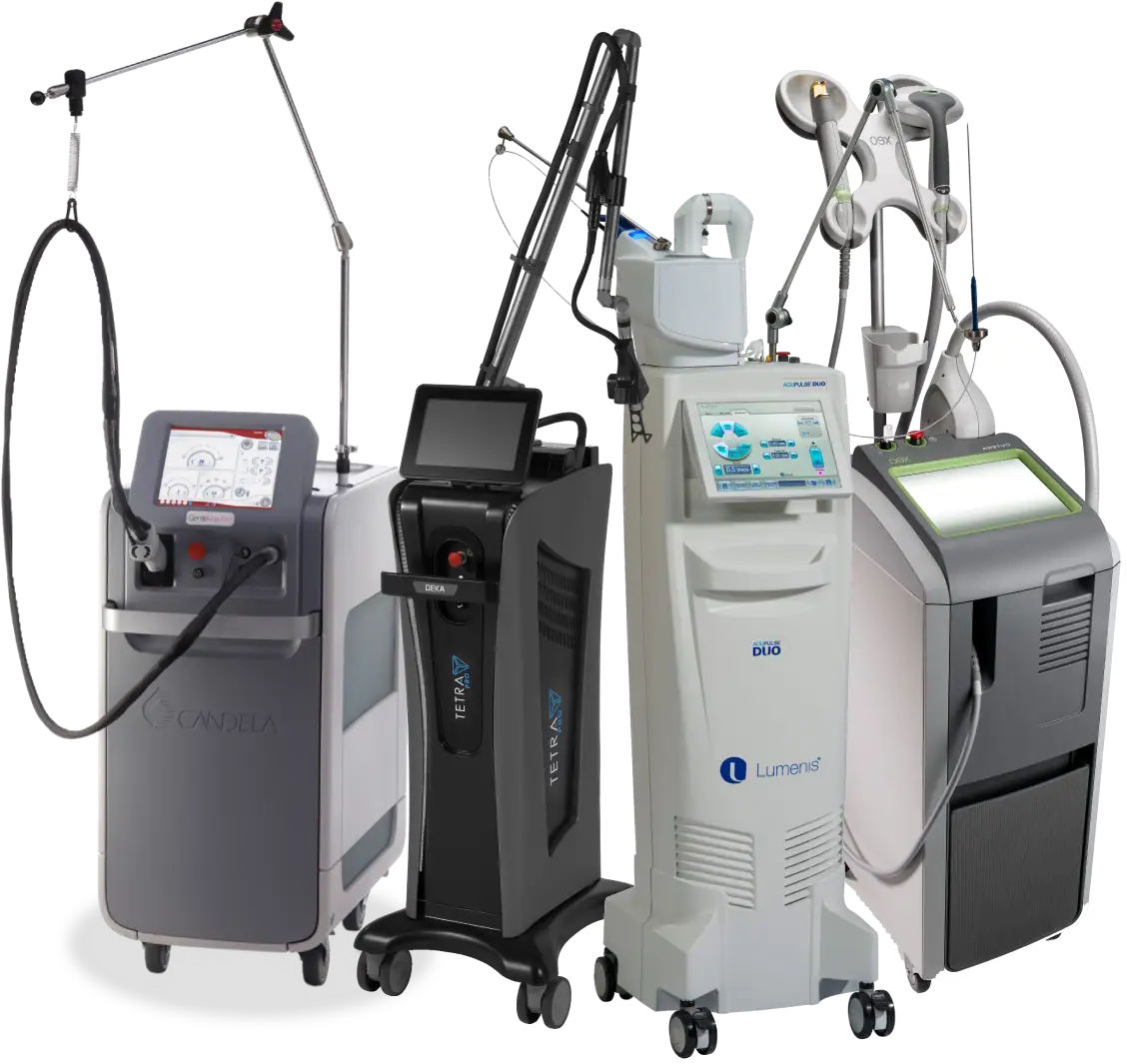 Collection Of Medical Aesthetic Laser Machines