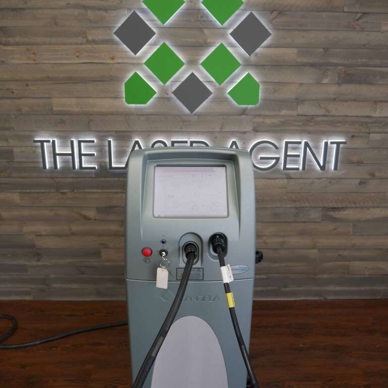 Certified Refurbished 2011 Candela Alex TriVantage Laser Machine for sale, Front View | The Laser Agent