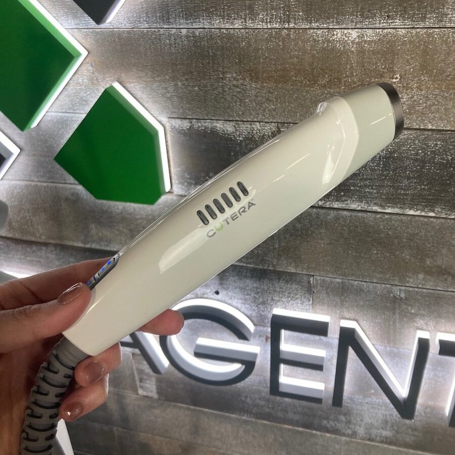 Cutera Excel V Laser Handpiece Close Up