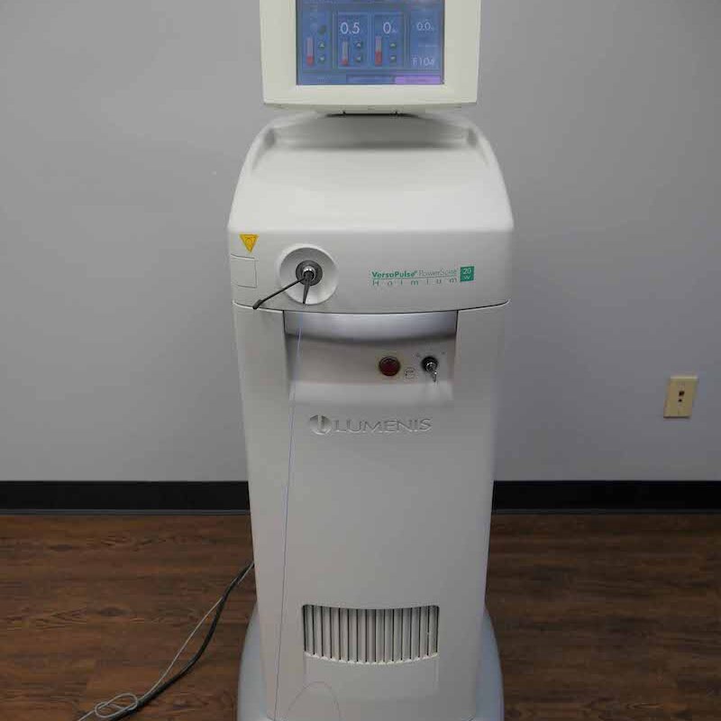 Certified Refurbished 2005 Lumenis Powersuite 20W Laser Machine for sale, Front View | The Laser Agent