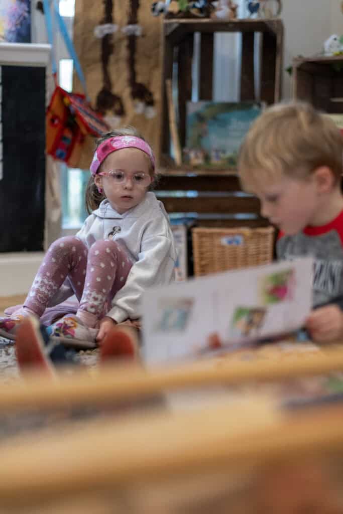 Bright young children engaging in early childhood education at Thrive Childcare, promoting learning, development, and social skills in a nurturing environment.