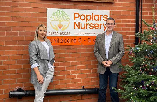 Highly trained childcare staff at Poplars Nursery providing quality early years education and childcare for children aged 0-5 in a warm and secure environment.