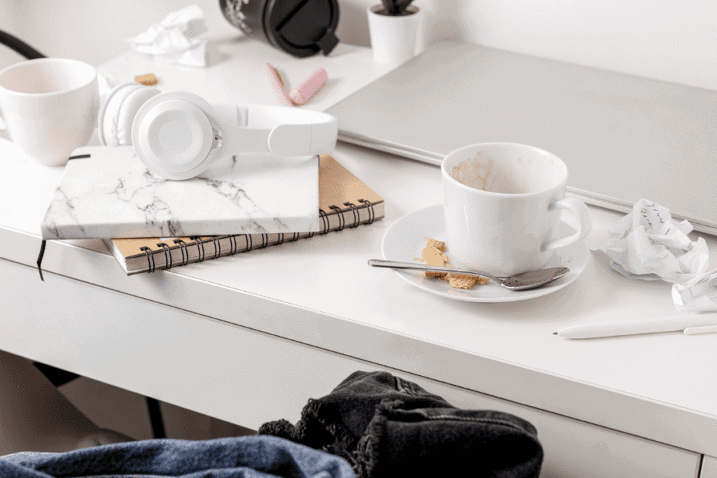 cleaning house clutter (1) - Upstairs Downstairs Cleaning Service cleaning house clutter