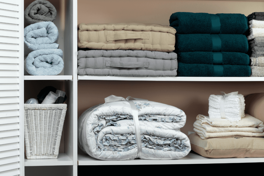 cleaning house linens (1) - Upstairs Downstairs Cleaning Service cleaning house linens