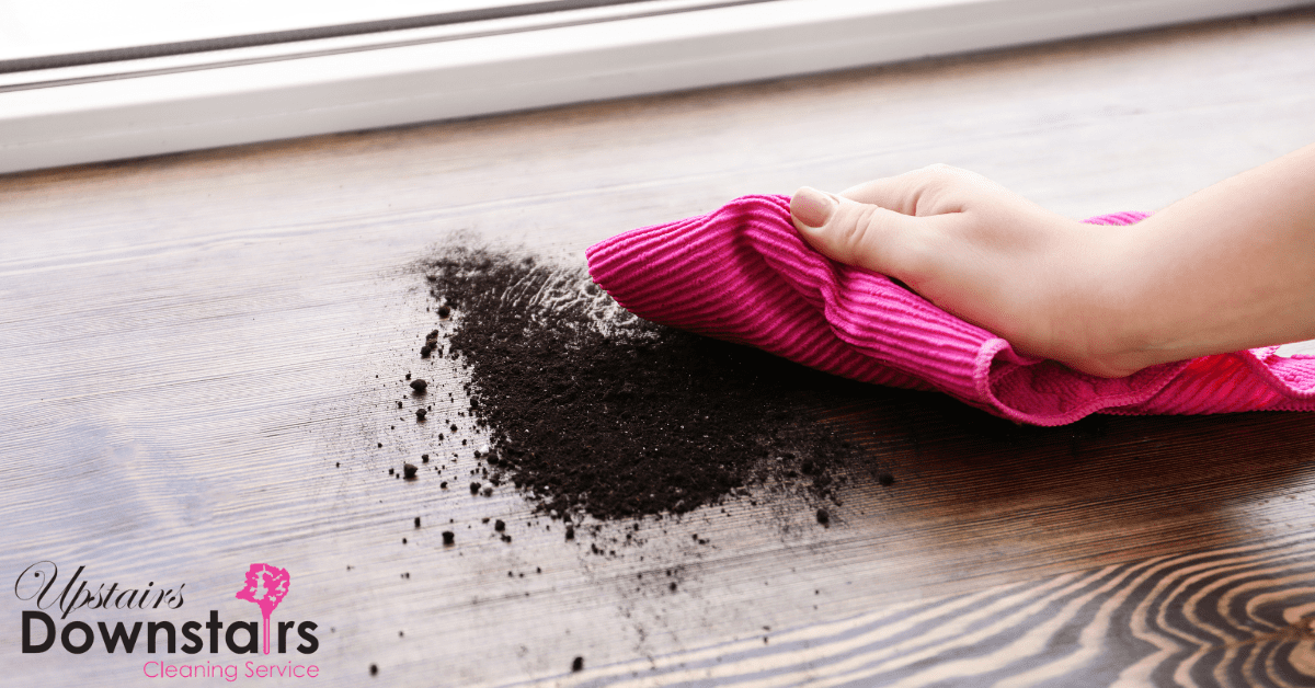 clean window sills
