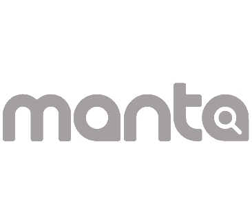 manta greyscale logo
