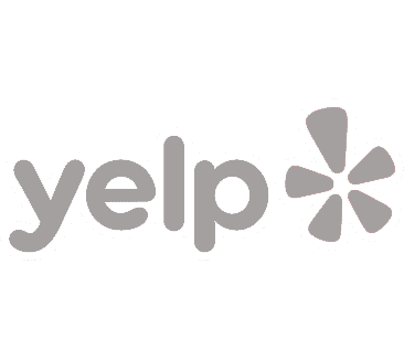 yelp greyscale logo