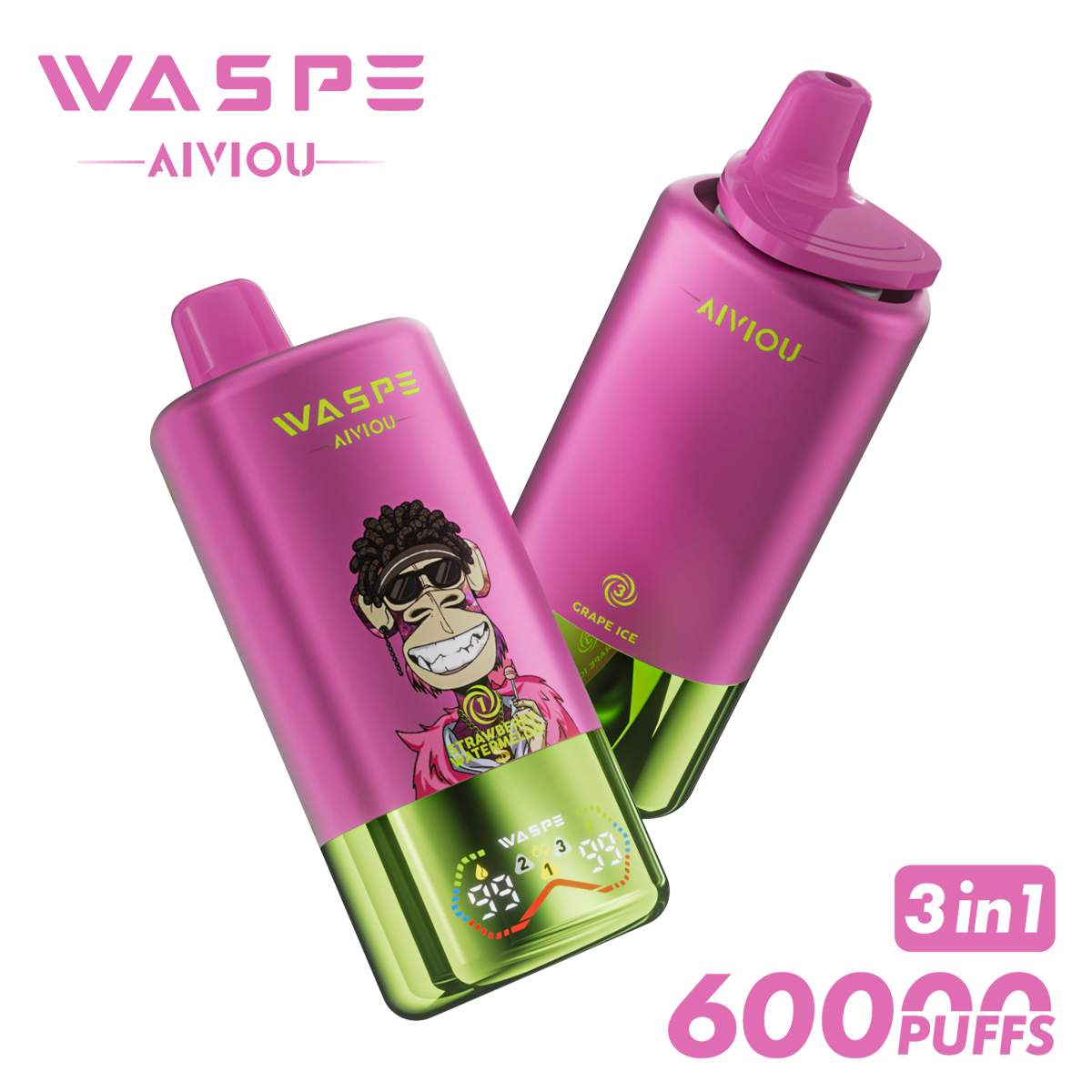 WASPE 3 in 1 60000 puffs