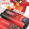 Bang King 500K Züge 8in1 Aromen Angry Birds 500k Vape Watermelon Ice/Lemon & Mint/Strawberry Ice/Blue Razz Cherry