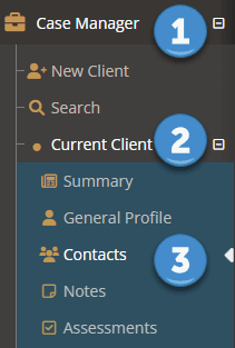 YouthCenter Client Contacts
