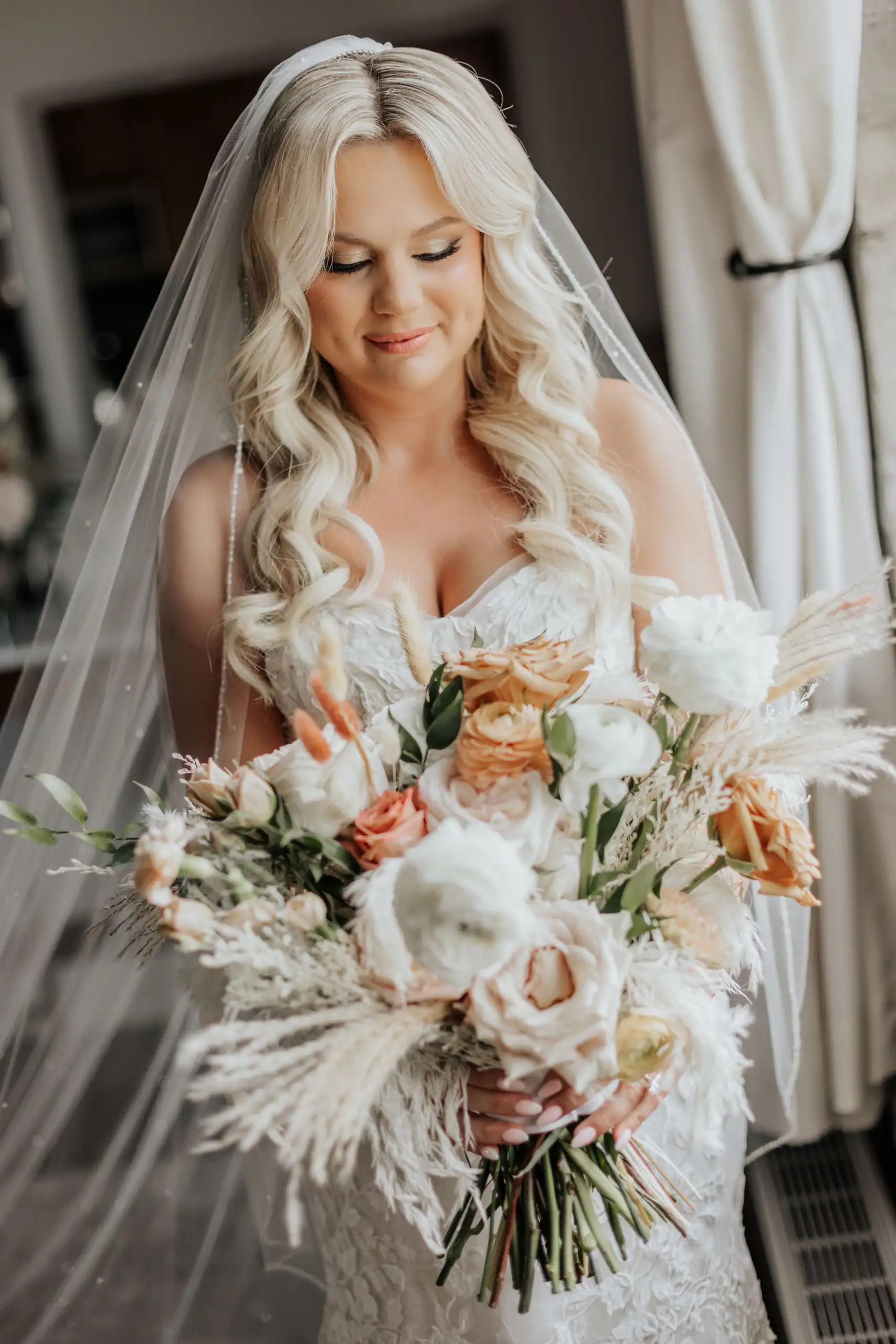Laken on her wedding day