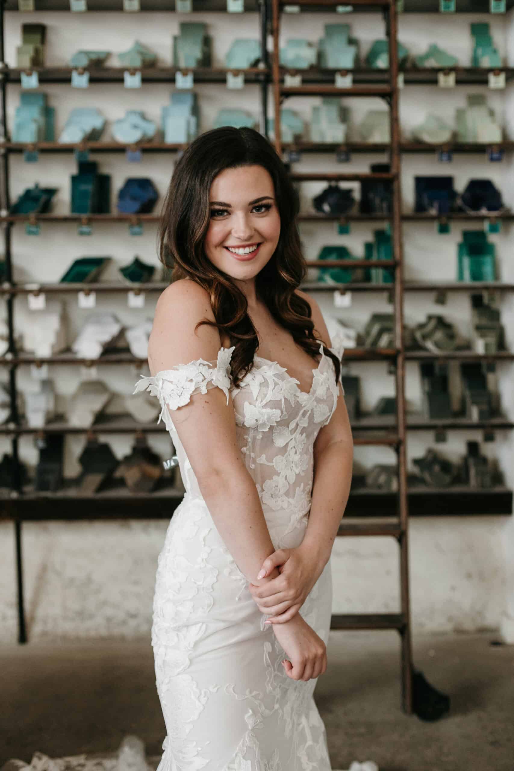 Bridal hair and makeup styled shoot