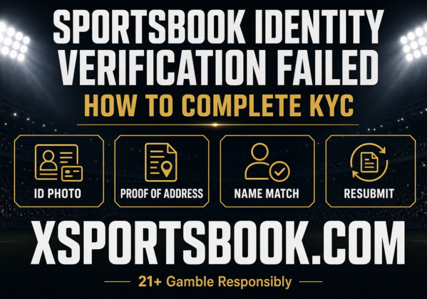 Sportsbook Identity Verification Failed 1 Sportsbook Identity Verification Failed: How to Complete KYC