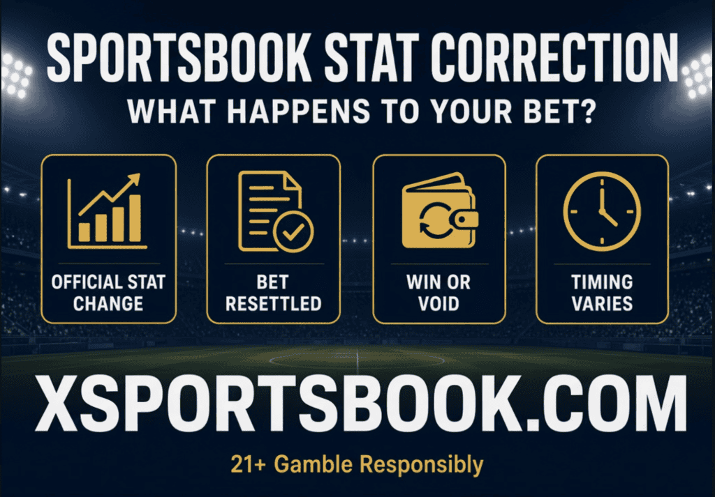 Sportsbook Stat Correction 1 Sportsbook Stat Correction: What Happens to a Bet After a Stat Correction?
