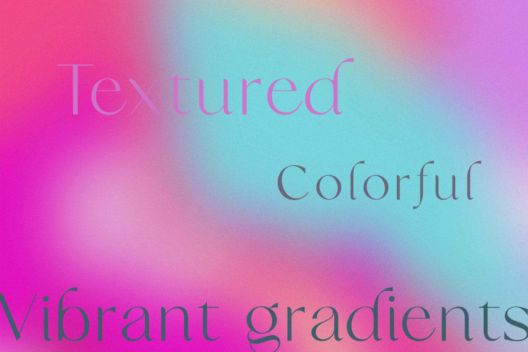 Grainy Vibrant gradients background texture pack - Image 4