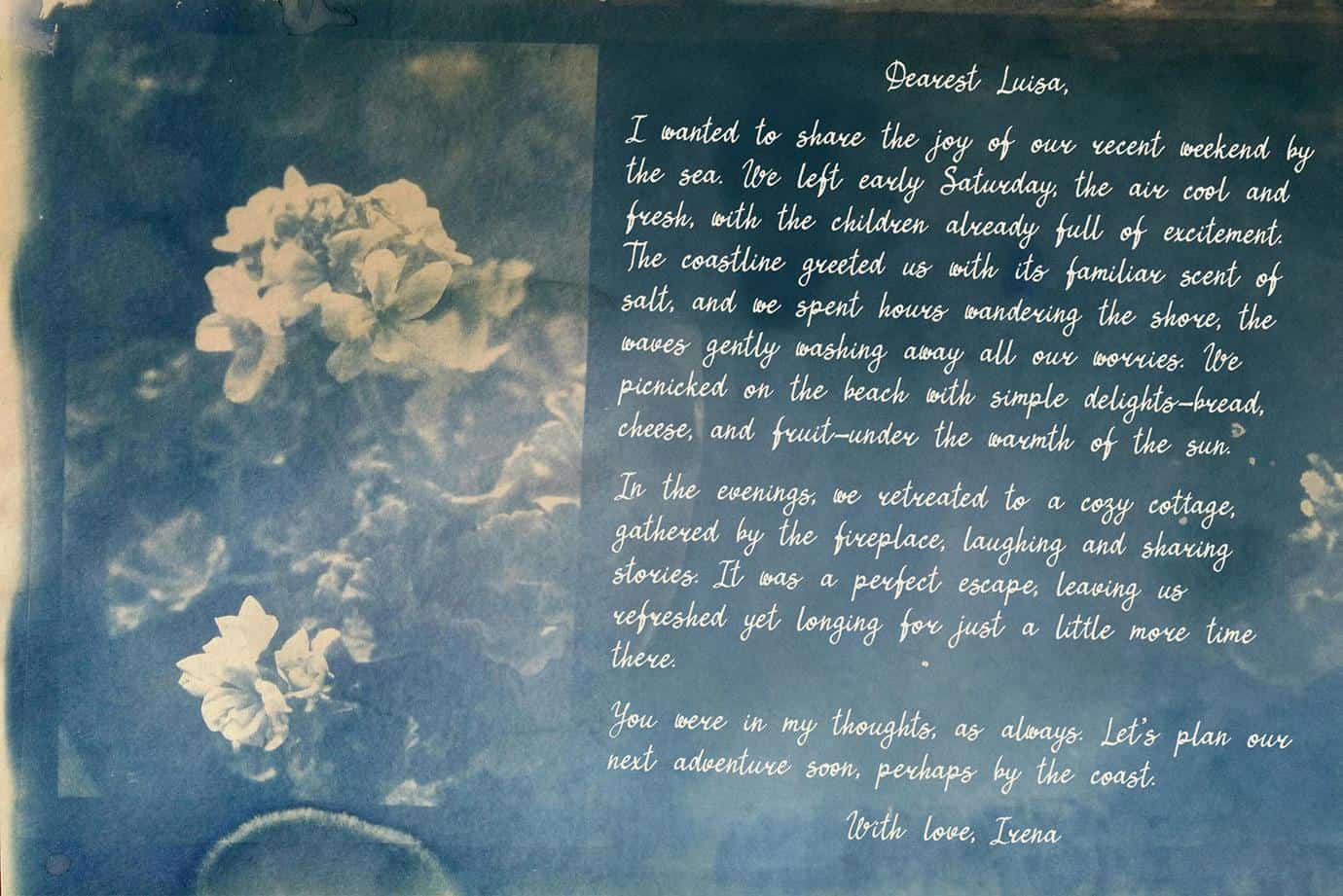 Nostalgic letters handwriting script sans font duo vintage - Image 5
