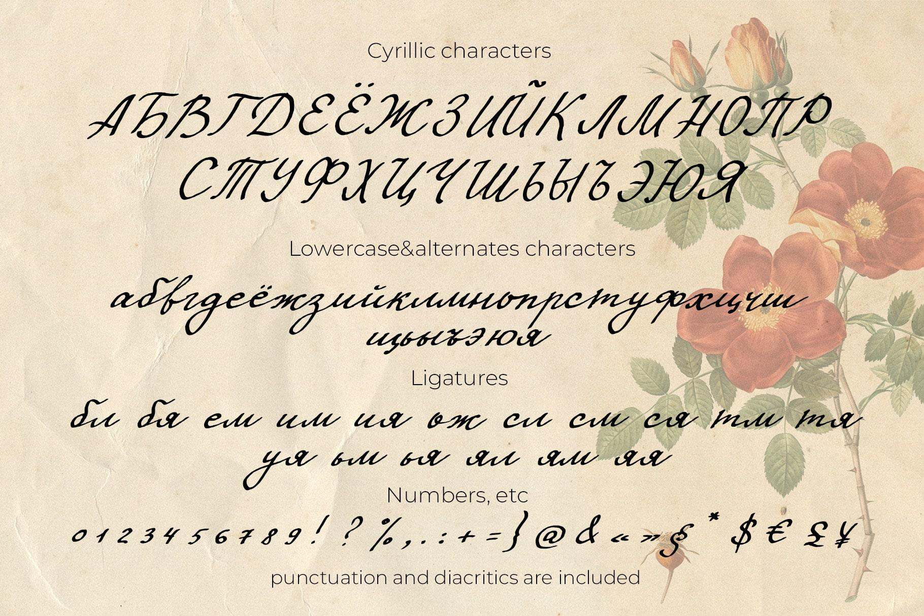 VINTAGEST retro script handwriting font signature typeface - Image 7