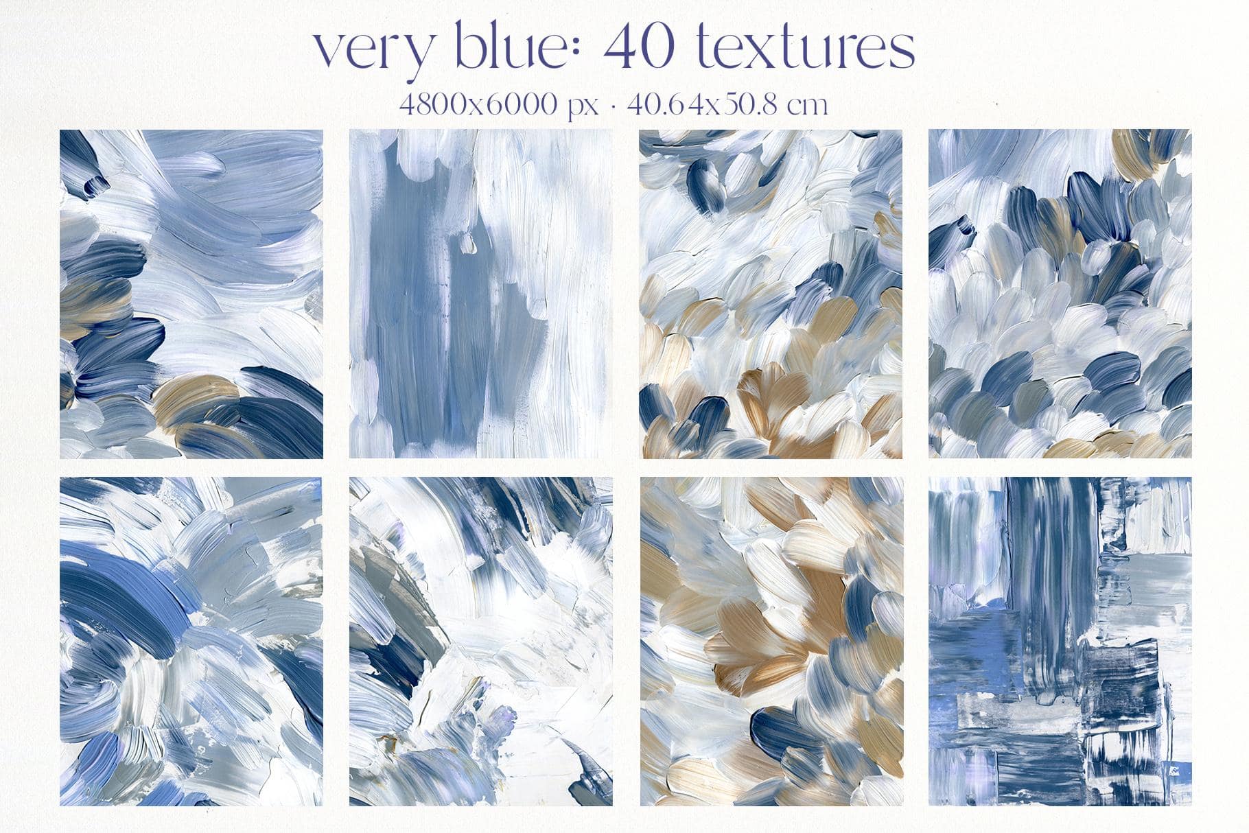 Very Blue abstract texture background for design - Image 8