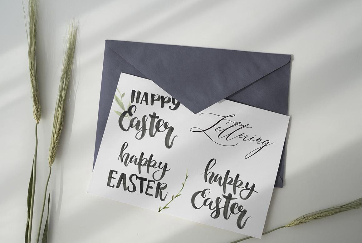 Happy Easter Watercolor bundle - Image 10
