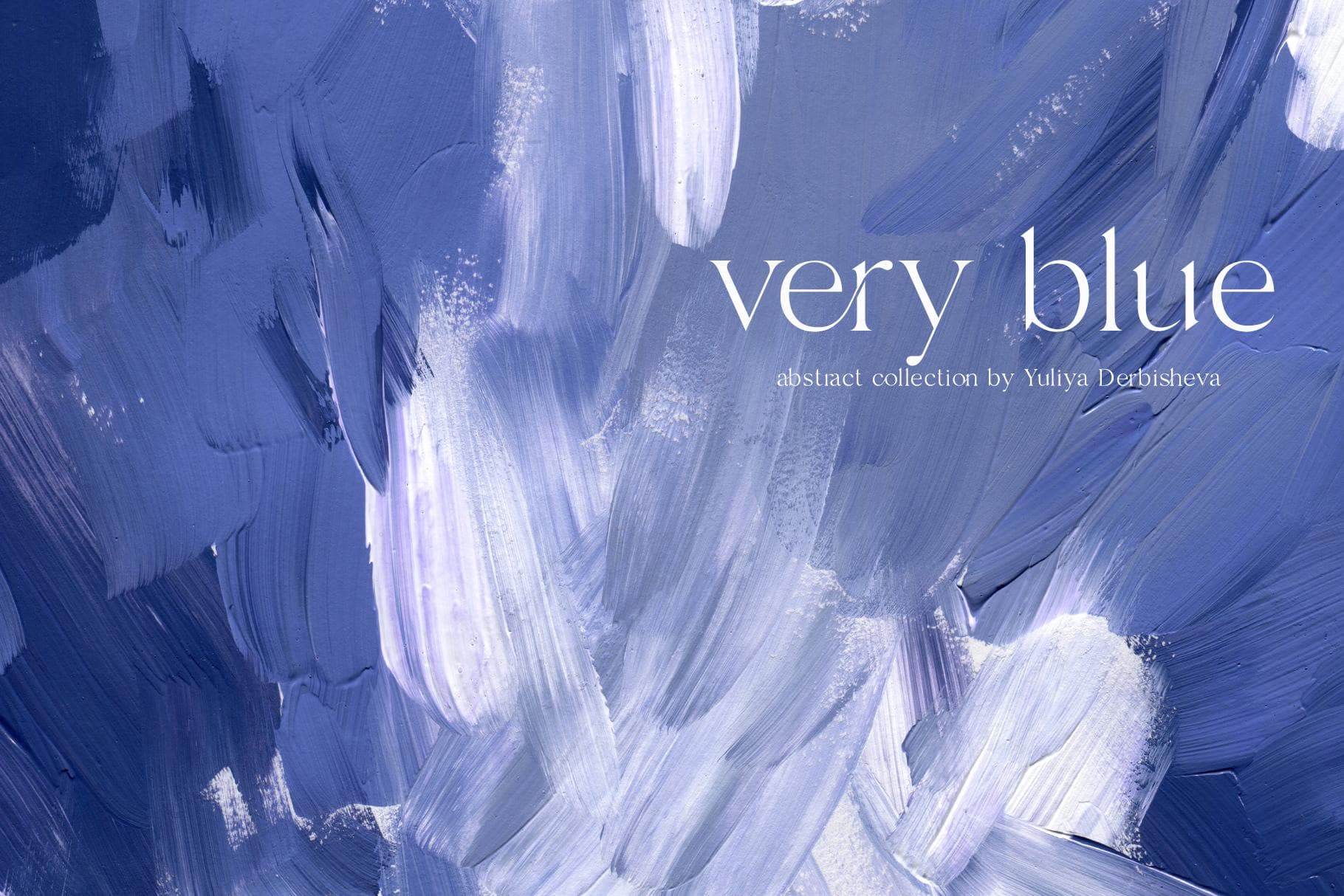 Very Blue abstract texture background for design - Image 10