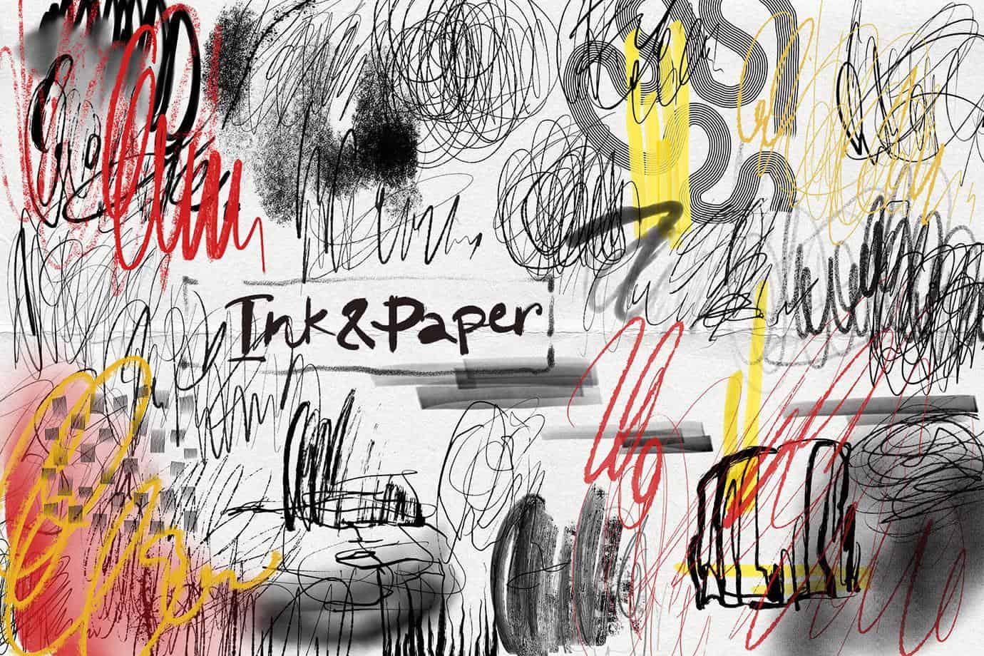 Ink & Paper Collage – 189+ Mixed Media Collage Elements, Modern & Vintage Paper Textures PNG Pack - Image 12