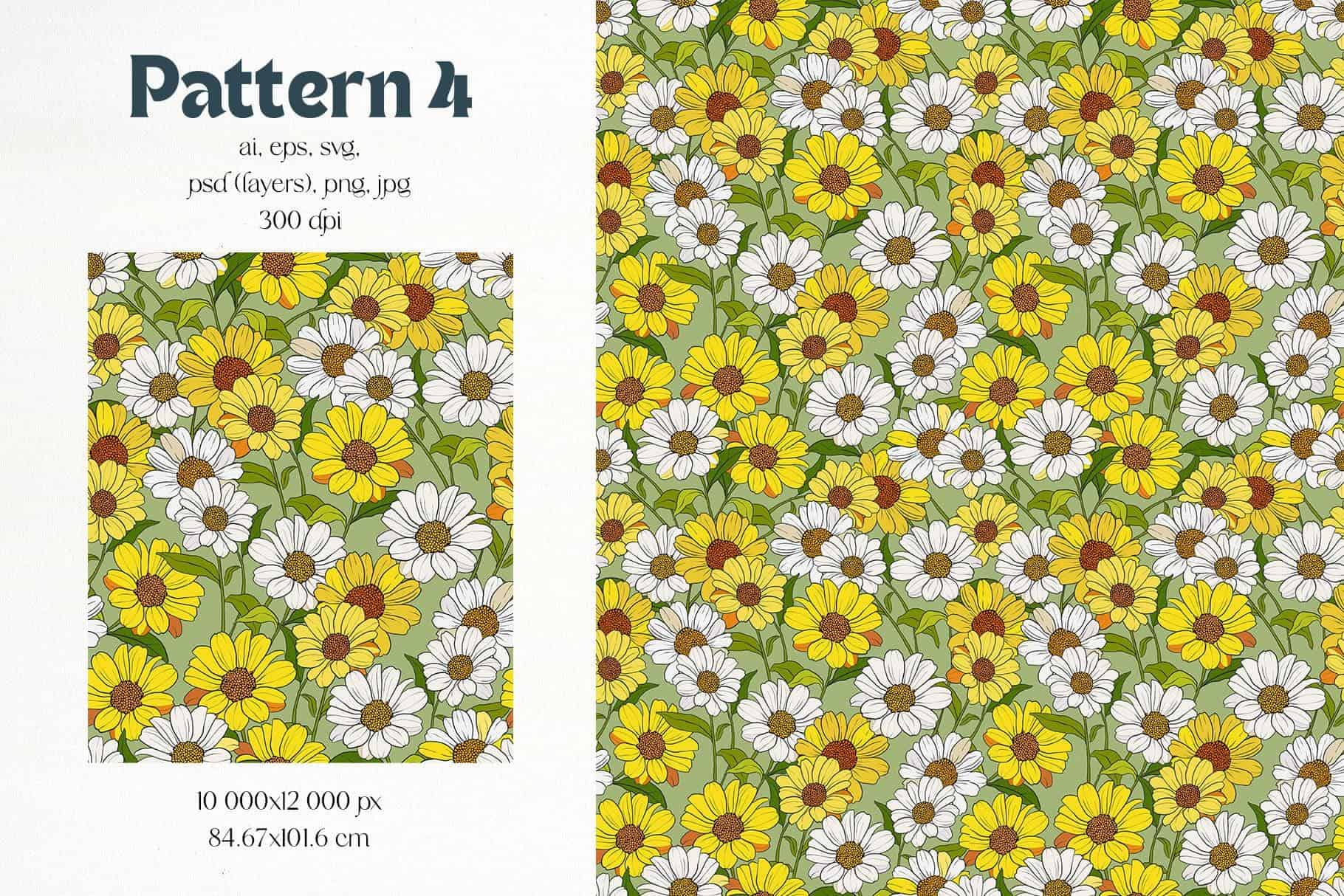 Casablanca Vector Flowers, Posters & Patterns - Image 13