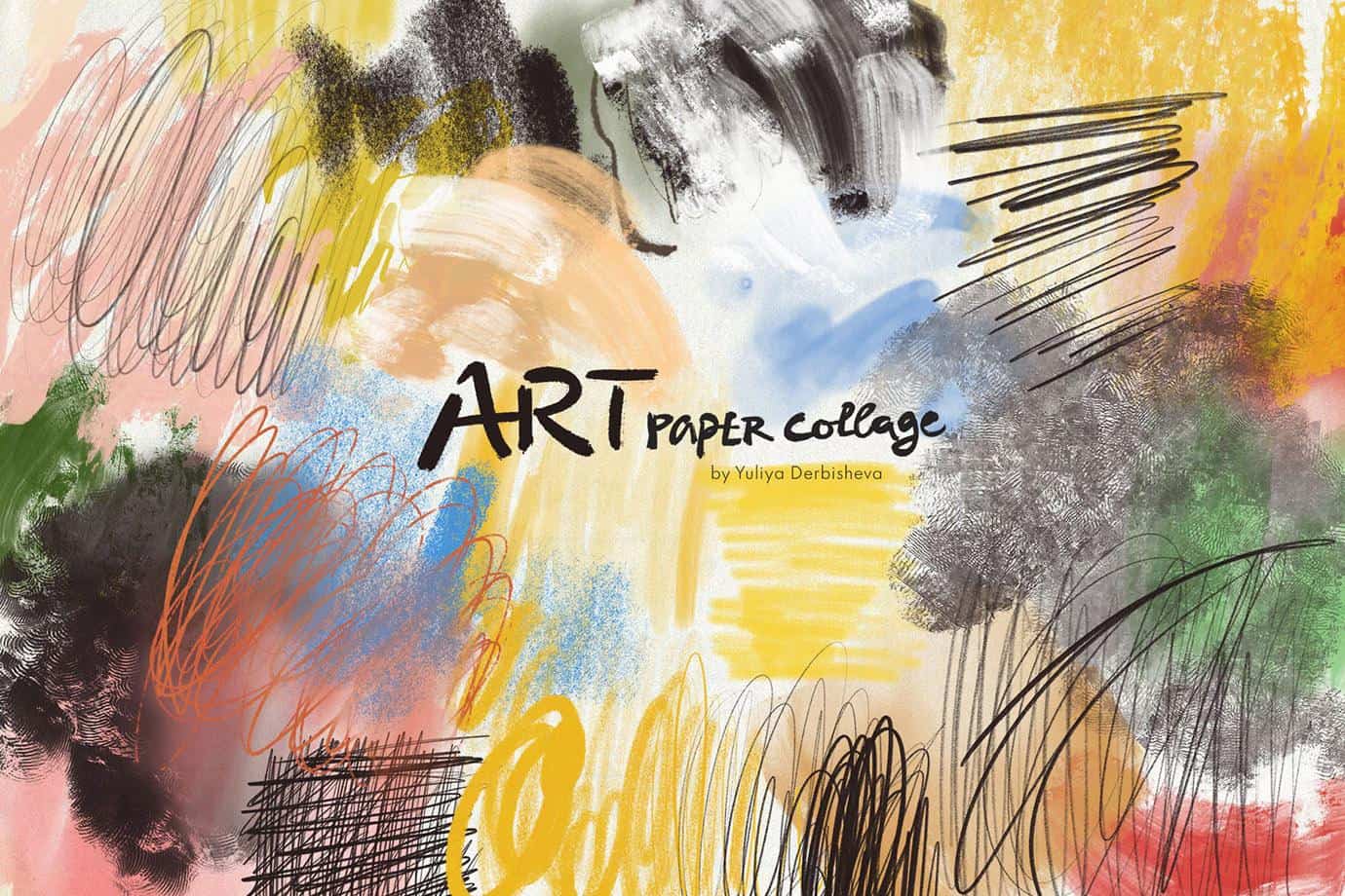 Art Paper Collage – 200+ Mixed Media PNG Elements & Vintage Paper Textures Kit - Image 14
