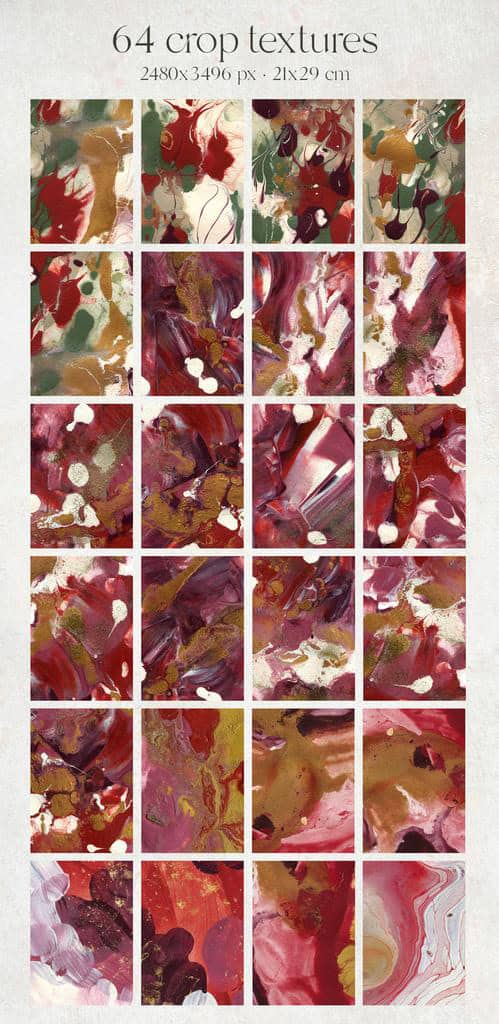 Christmas day festive backgrounds and flower illustration for design - Image 14
