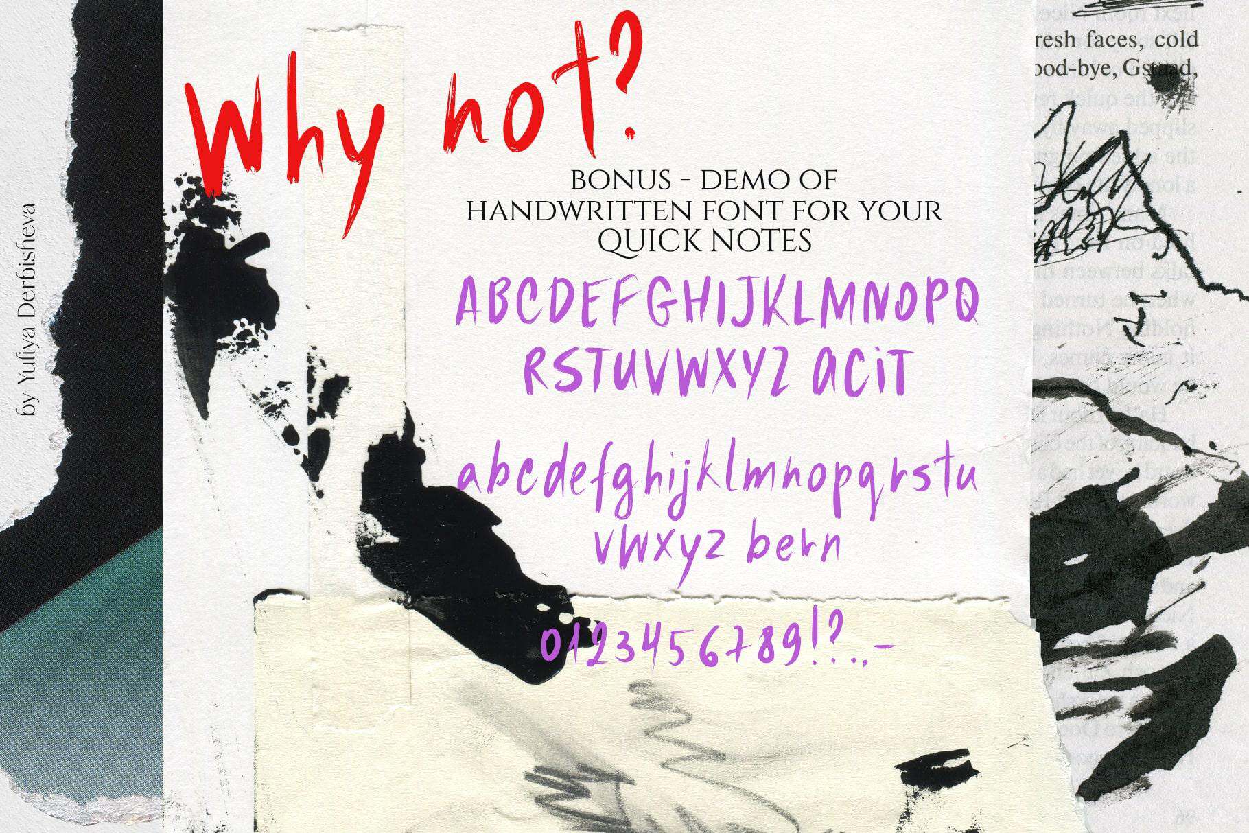 Mixed Media Art Paper Collage Elements: Vintage Paper Textures & Modern Graphics - Image 16