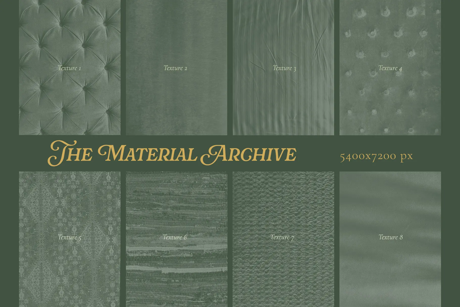 All 24 white texture overlays grid preview — tufted velvet, draped fabric, dotted, jacquard, woven, knitwear, leather, silk