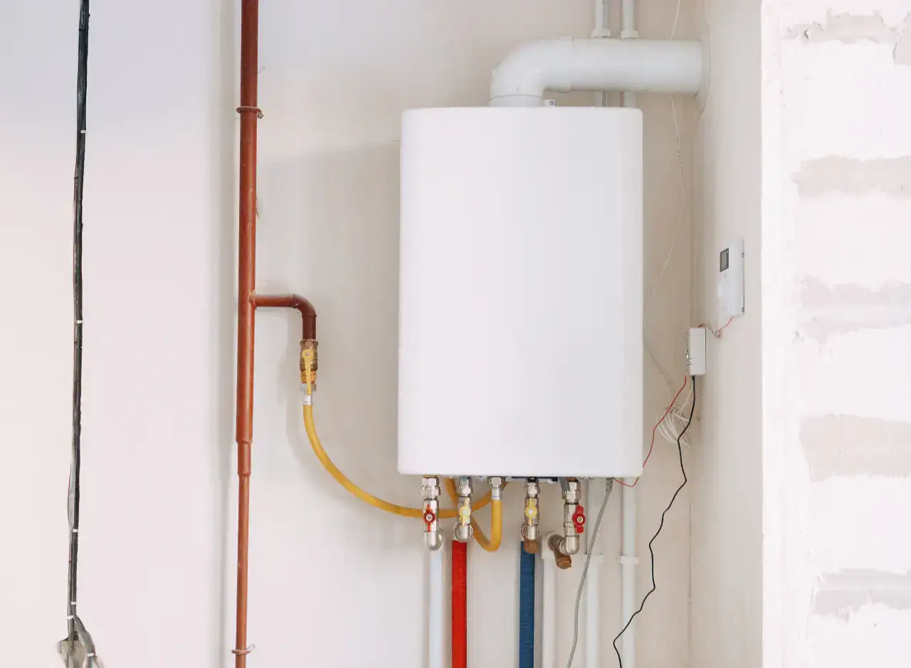 Restored hot water supply with new plumbing at Richmond home.