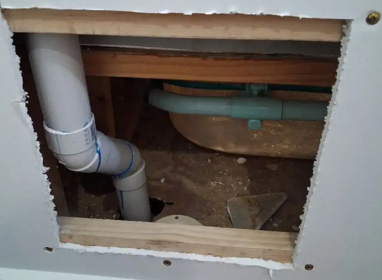 Leaking spa bath pump repair in Richmond by Zebra Plumbing.