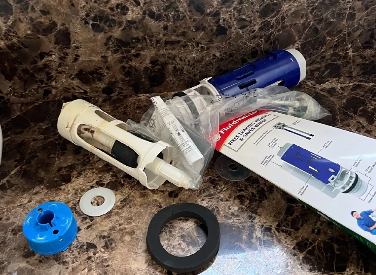Pipe repair kit with essential tools and fittings for professional plumbing repairs.