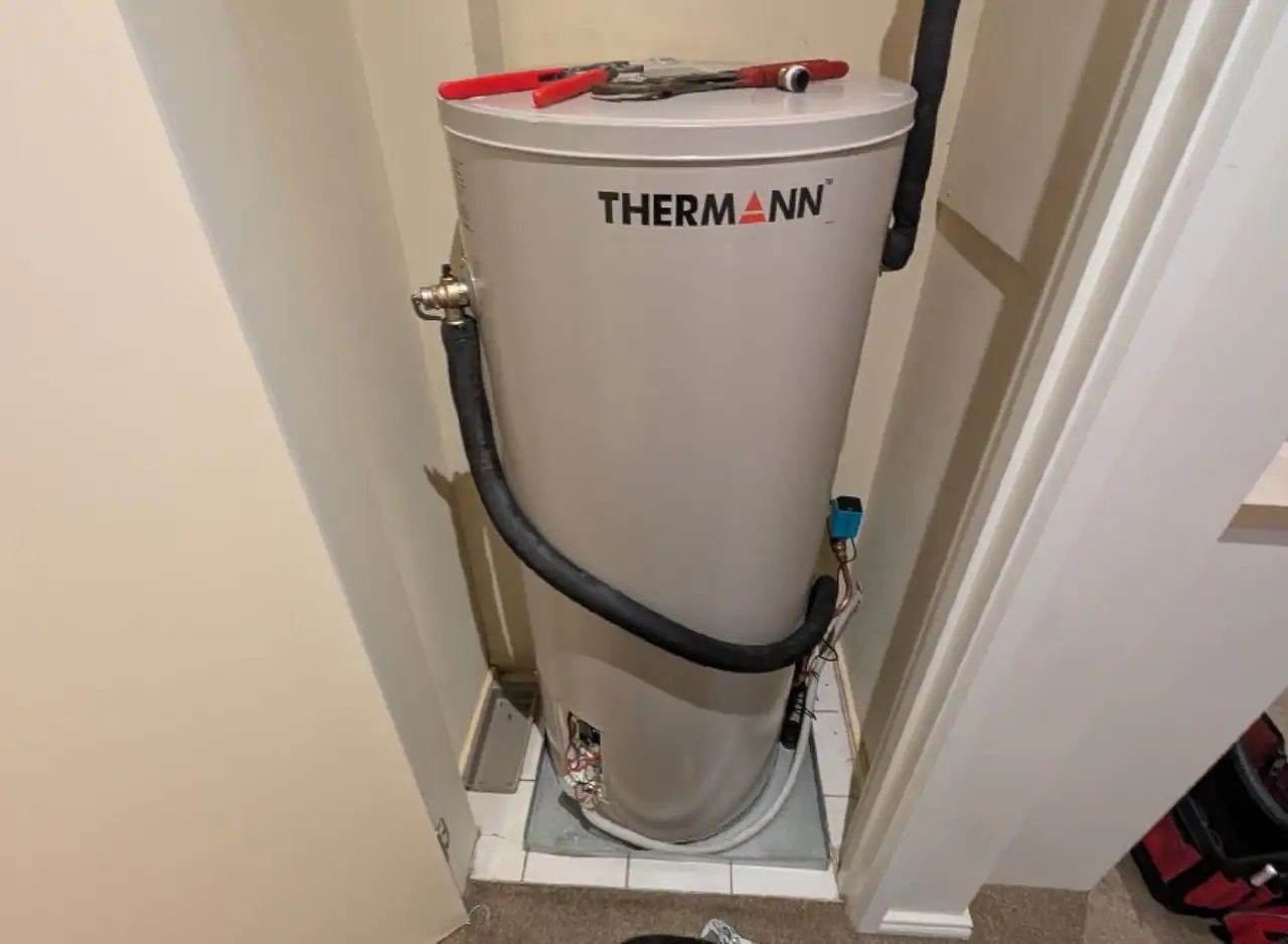 Hot water system installation by Zebra Plumbing in AU.