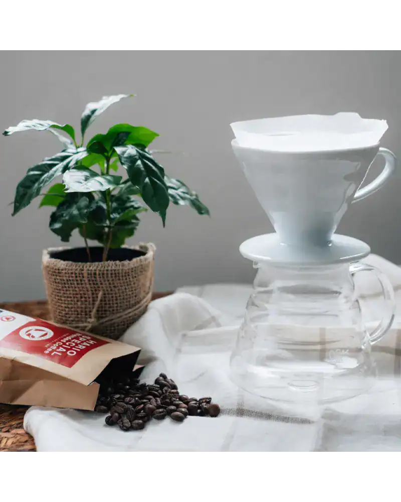 Dripper V60 Hario - 01<br>(cerámica) - Imagen 2