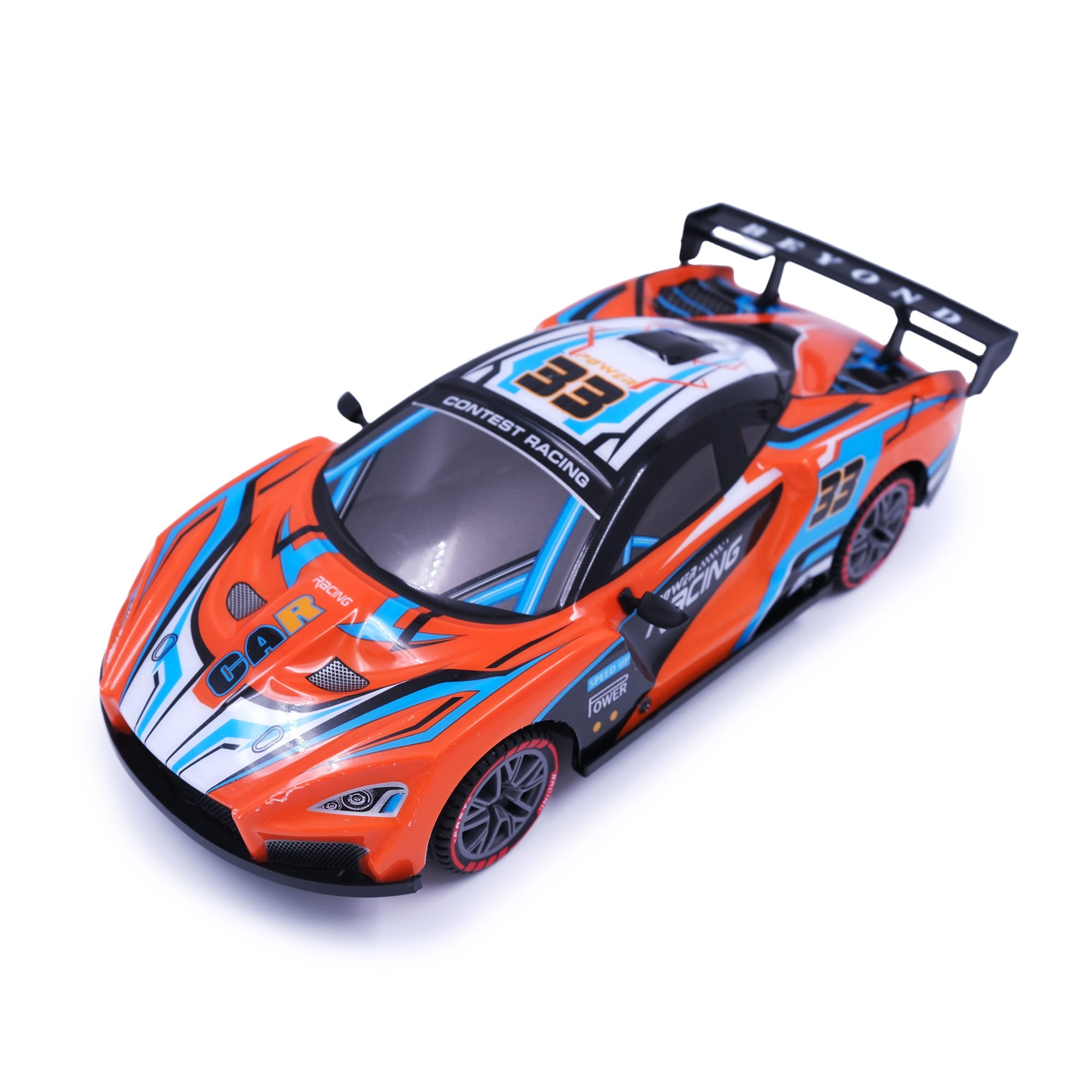bestuurbare auto Oranje.