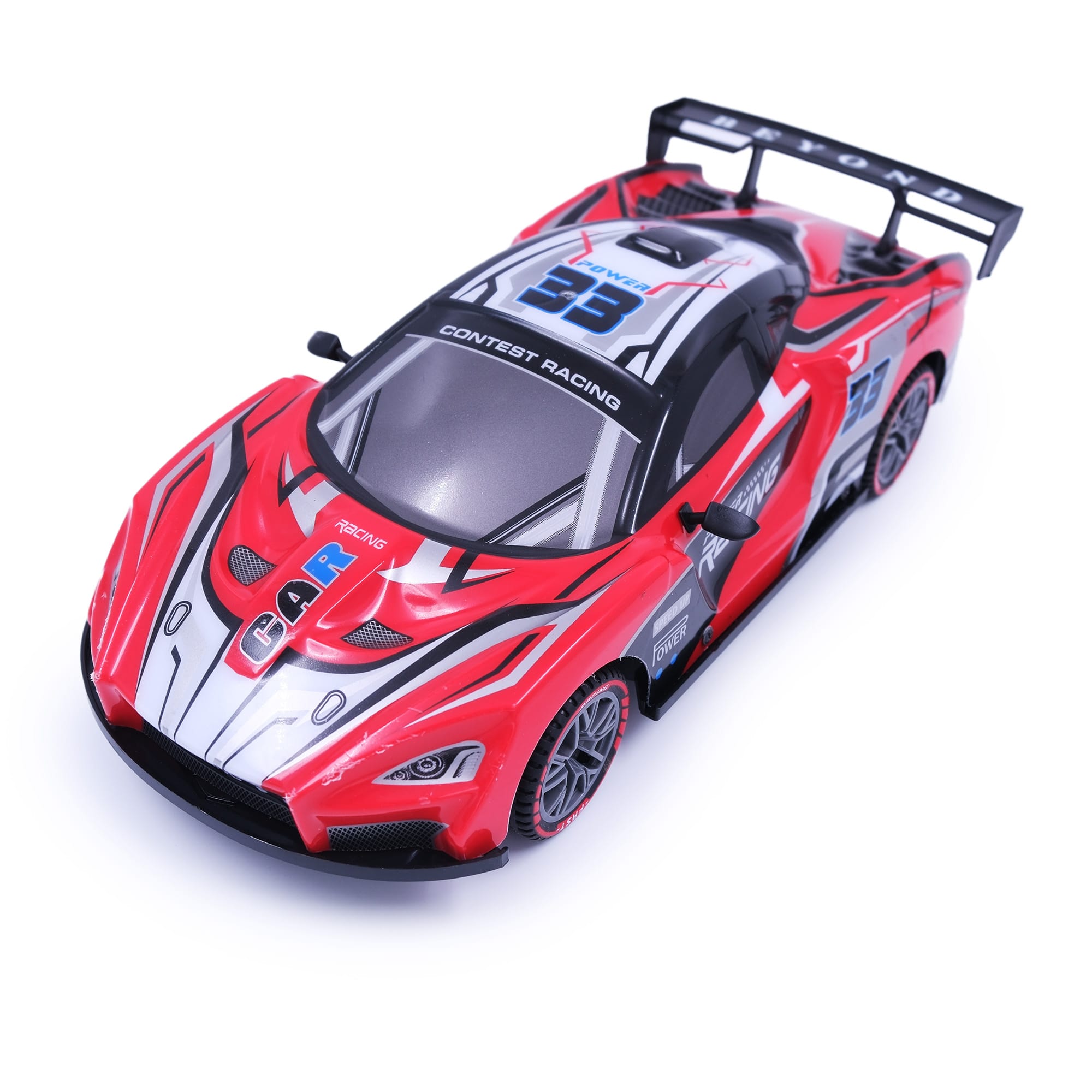 Bestuurbare auto rood