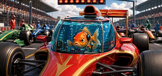 formula1 goldfish