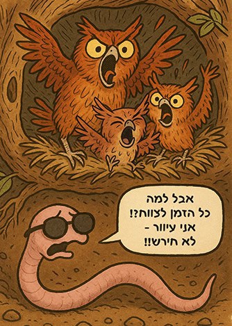 אבל למה כל הזמן לצווח