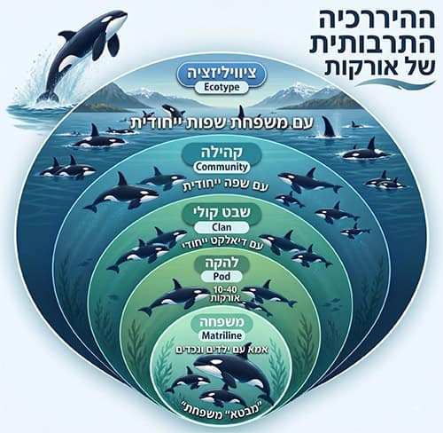 היררכיית הציוויליזציה של לווייתני האורקה