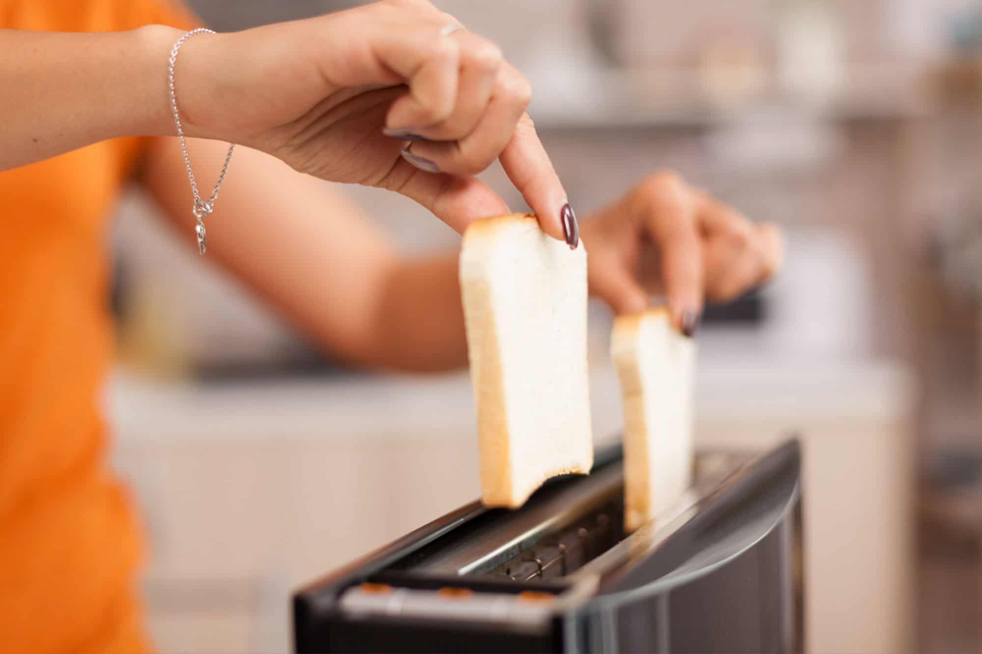 Soft white bread