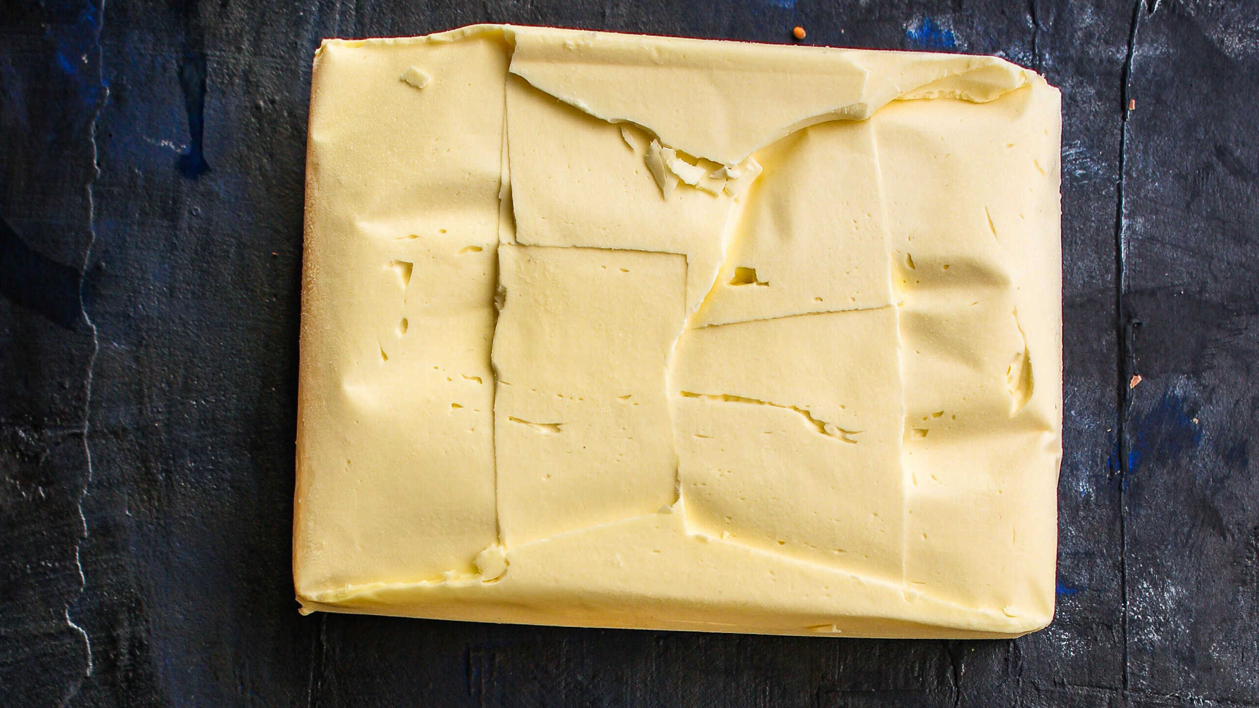 butter Margarine (spread product) menu concept. background, copy space