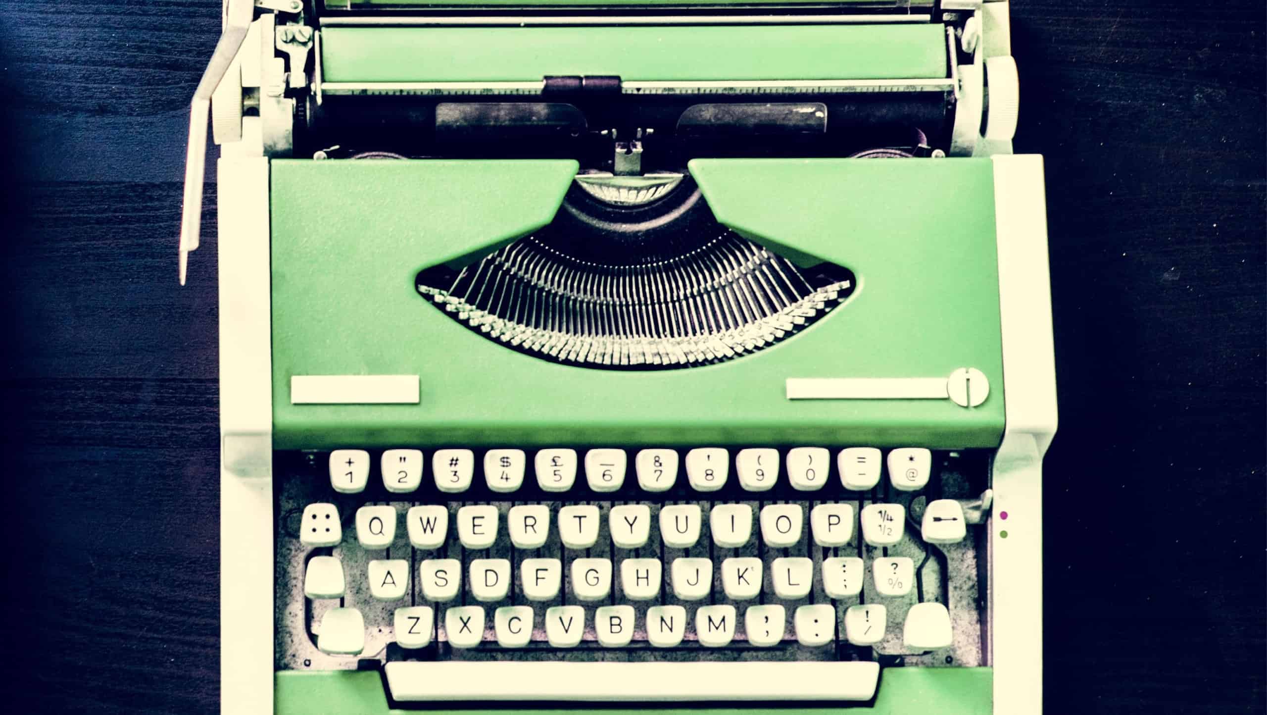 Typewriter machine manual grunge equipment