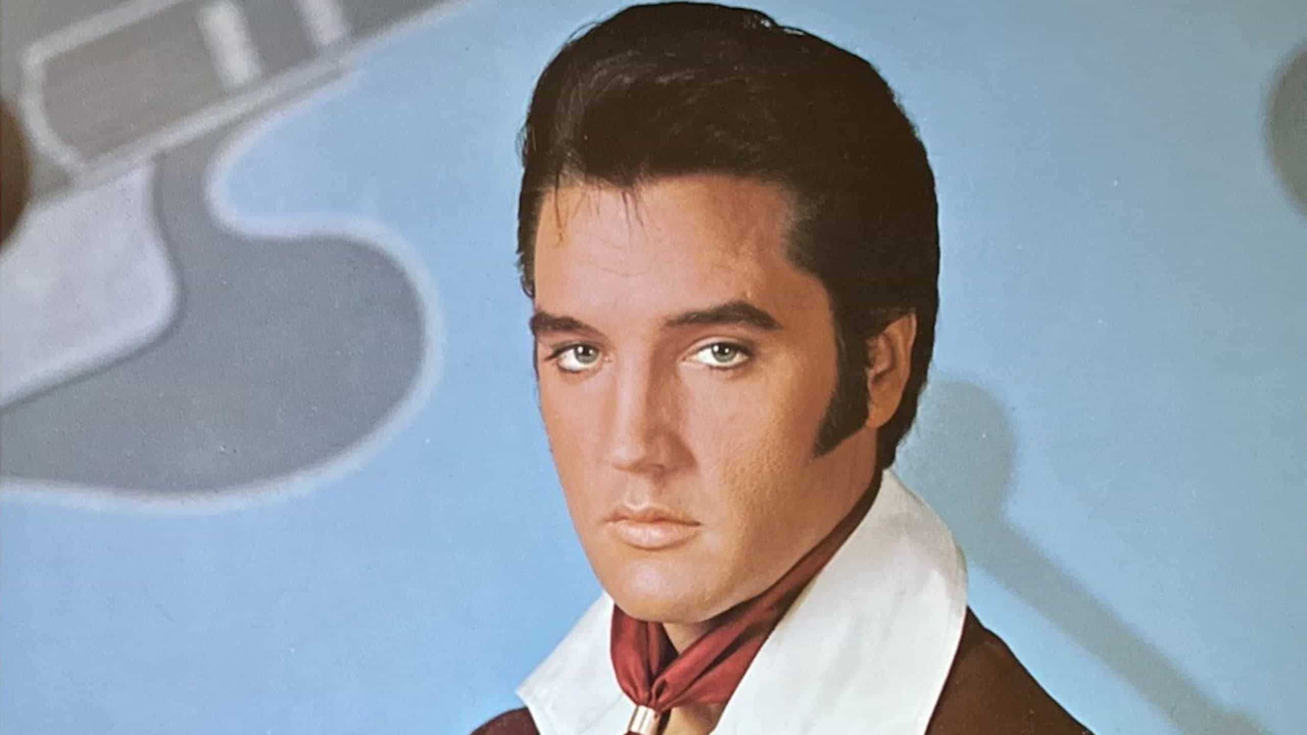 Elvis Presley 1968 Flaming Star promo portrait