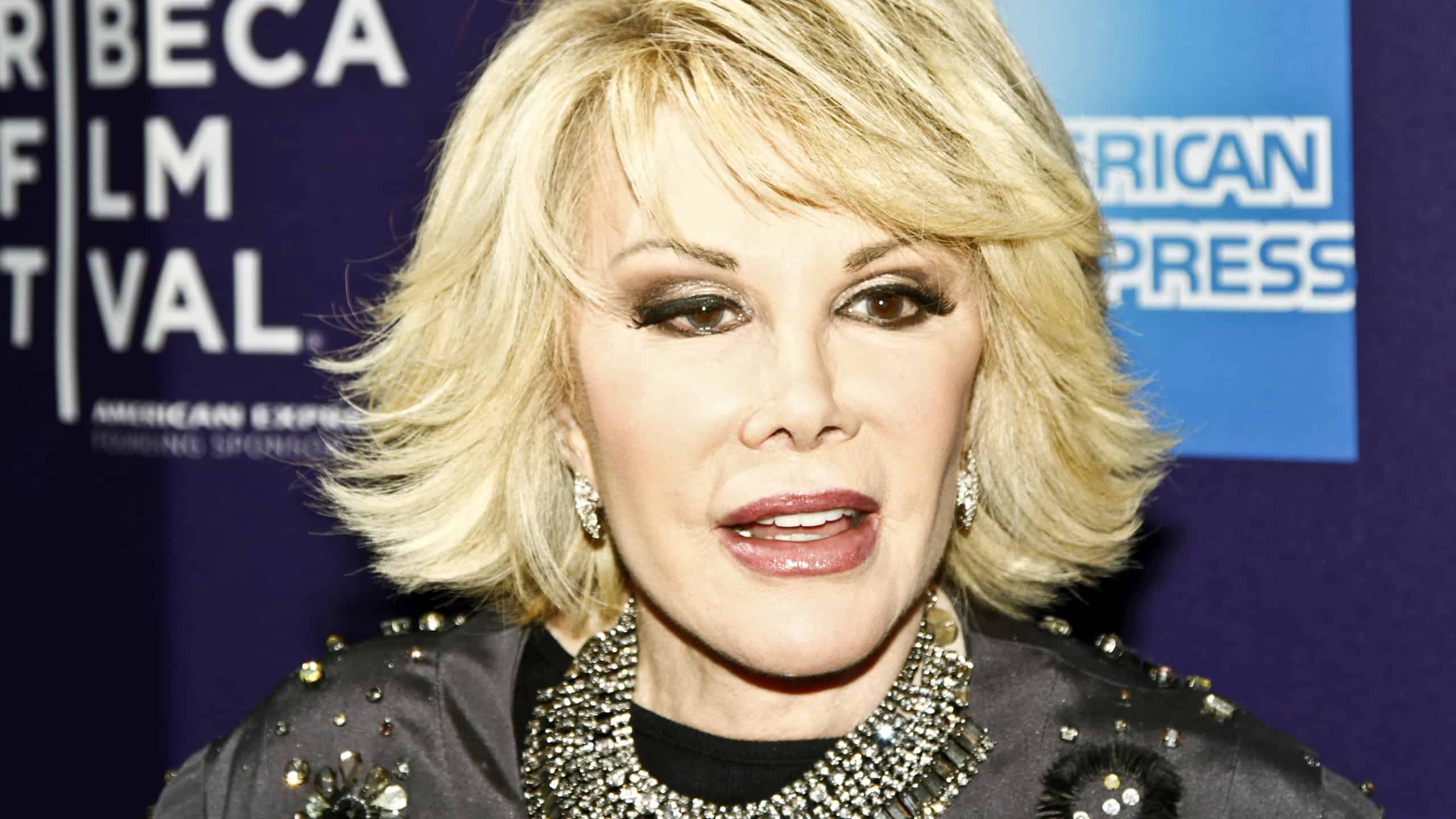 TV personality Joan Rivers arrives to Tribeca Talks: 'Joan Rivers A Piece Of Work' during the 2010 Tribeca Film Festival at the SVA Theater on April 26, 2010 in NYC