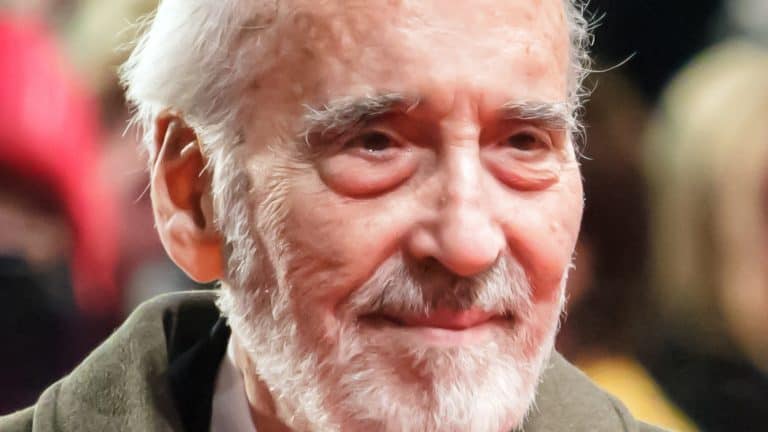 Christopher Lee at the Berlin International Film Festival
