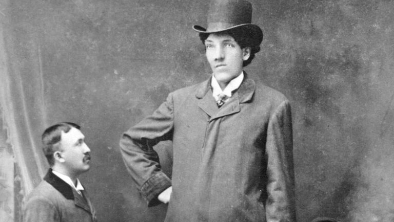 Photograph of Édouard Beaupré and unidentified man and boy