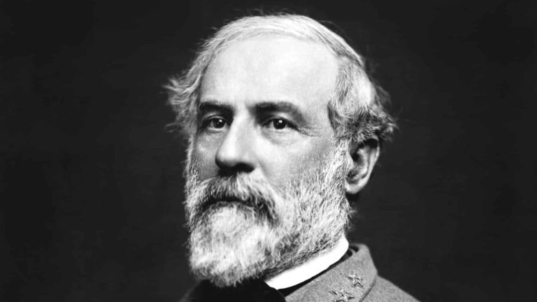 Portrait of Gen. Robert E. Lee, officer of the Confederate Army