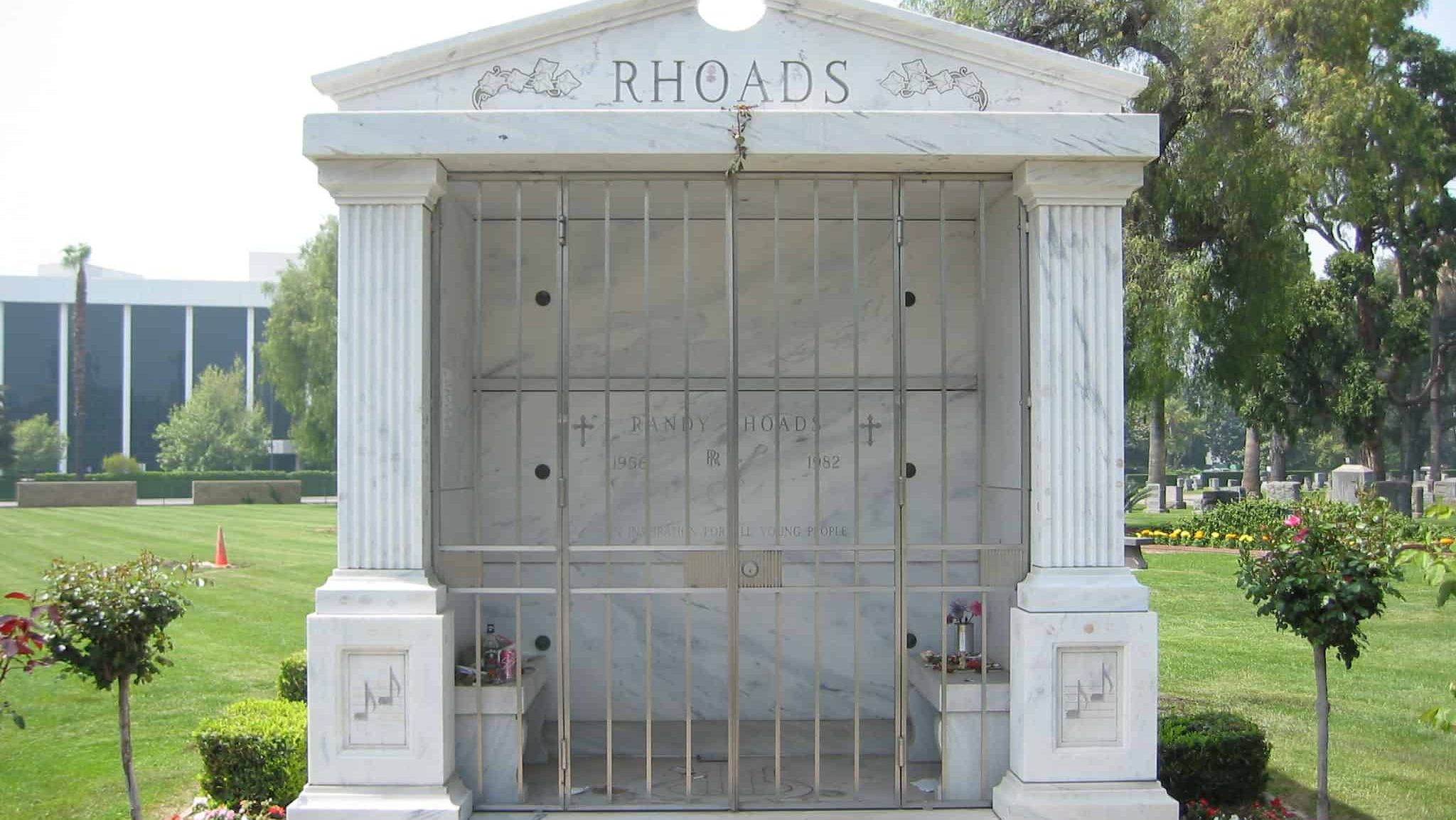 Tomb of Randy Rhoads