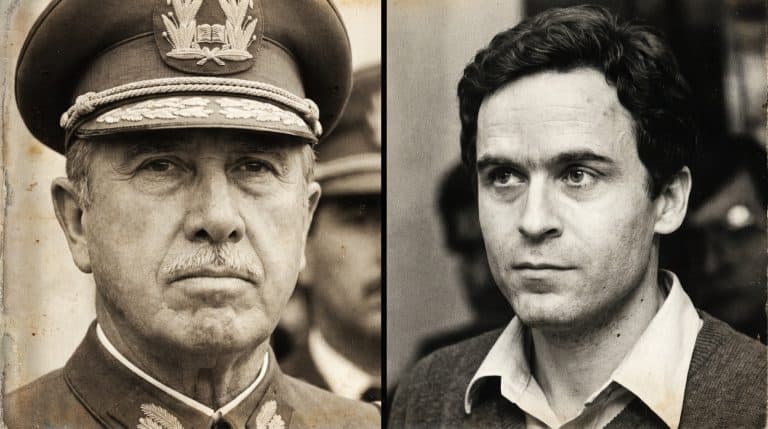 Augusto Pinochet and Ted Bundy 